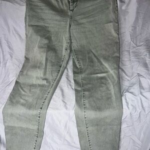 Maurices Women's Skinny Jeans in Olive